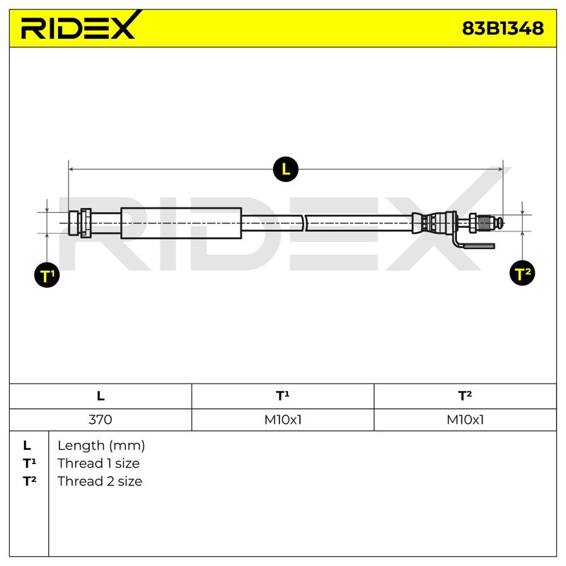 спирачен маркуч RIDEX