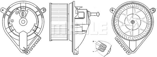 WILMINK GROUP Utastér-ventilátor WG2179907