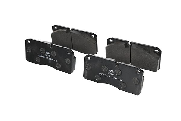 Piduriklotsi komplekt, ketaspidur, ATE 13.0460-2843.2