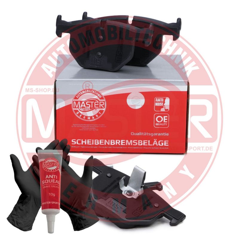 set placute frana,frana disc MASTER SPORT 13046071742N-SET-MS