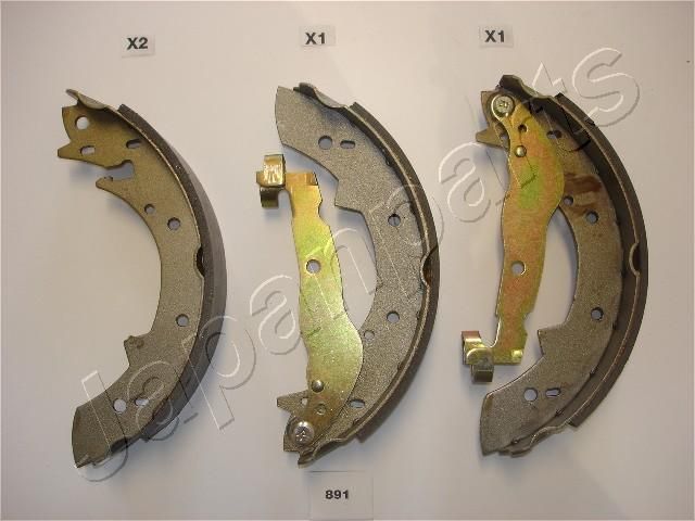 JAPANPARTS fékpofakészlet GF-891AF