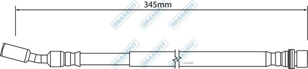 APEC Brake Hose BHO4263