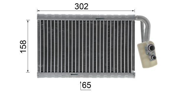 Product Image - Verdamper, airconditioning - AE2000P - MAHLE