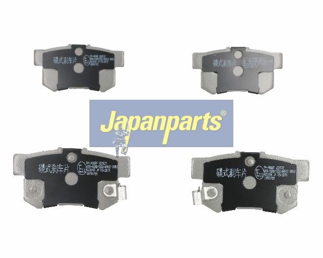 set placute frana,frana disc JAPANPARTS PP-405AF