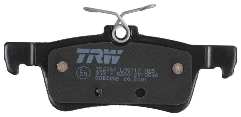 TRW GDB2055 Brake Pad Set, disc brake