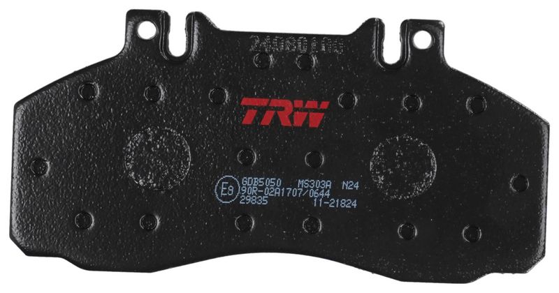 TRW GDB5050 Комплект гальмівних накладок, дискове гальмо