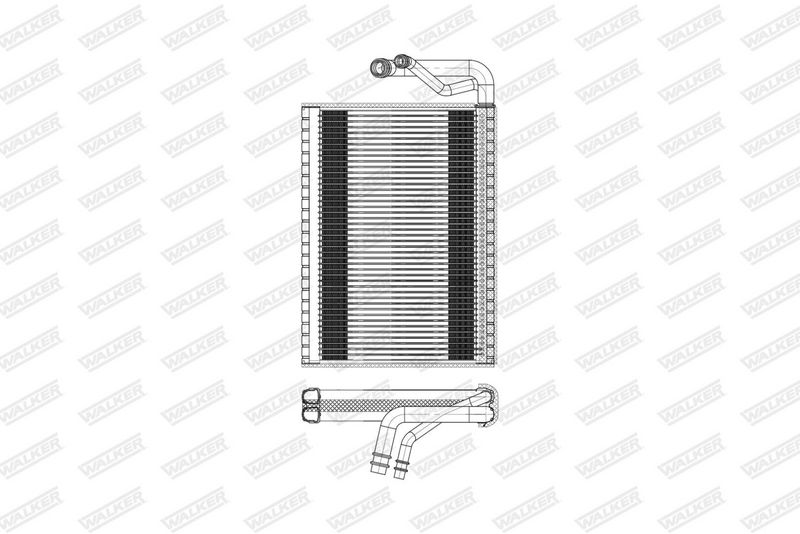 Evaporador, aire acondicionado