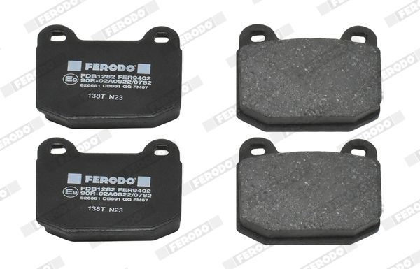 FERODO FDB1282 Brake Pad Set, disc brake