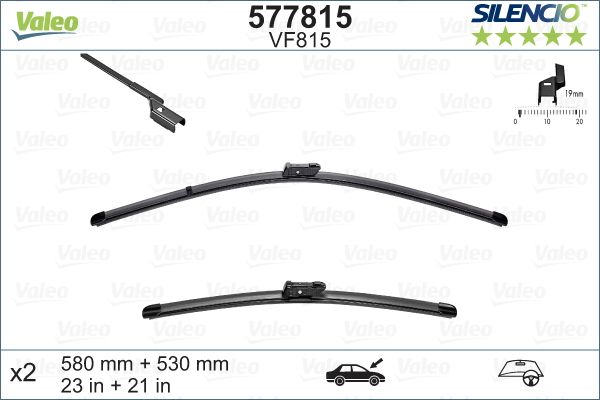 Valeo Wiper Blade 577815