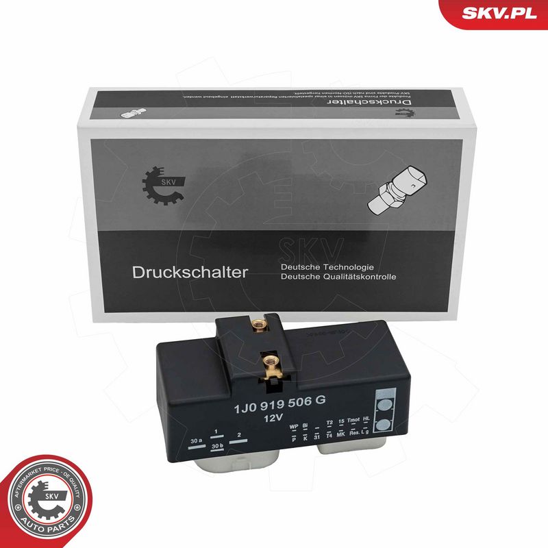 Relee, radiaatoriventilaatori jaoks, ESEN SKV 96SKV448