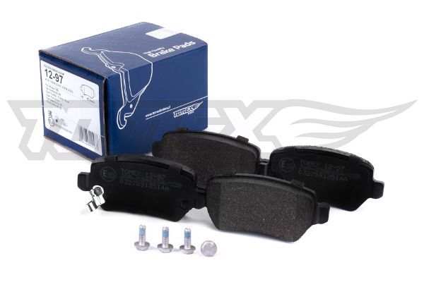 TOMEX Brakes TX 12-97 Stabdžių trinkelių rinkinys, diskinis stabdys