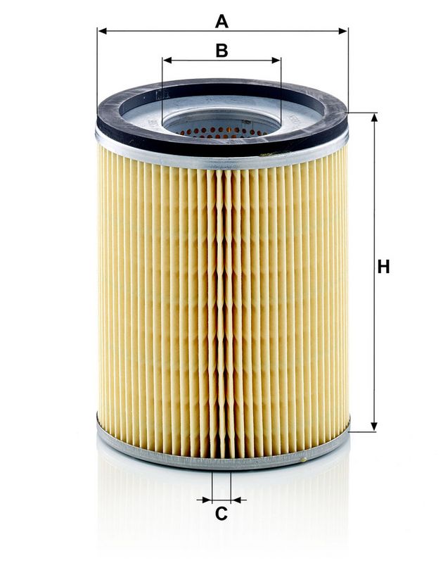 Oliefilter (patroon) past: MERCEDES UNIMOG OM353.901-OM366.939 01.77-