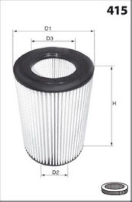 MISFAT Filtre à air R1147