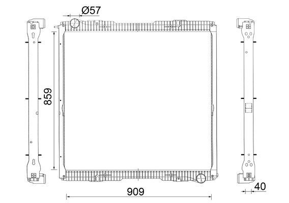 Product Image - Radiateur - CR2151000S - MAHLE
