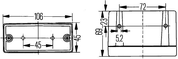 Ліхтар заднього ходу, Hella 2ZR006609-081