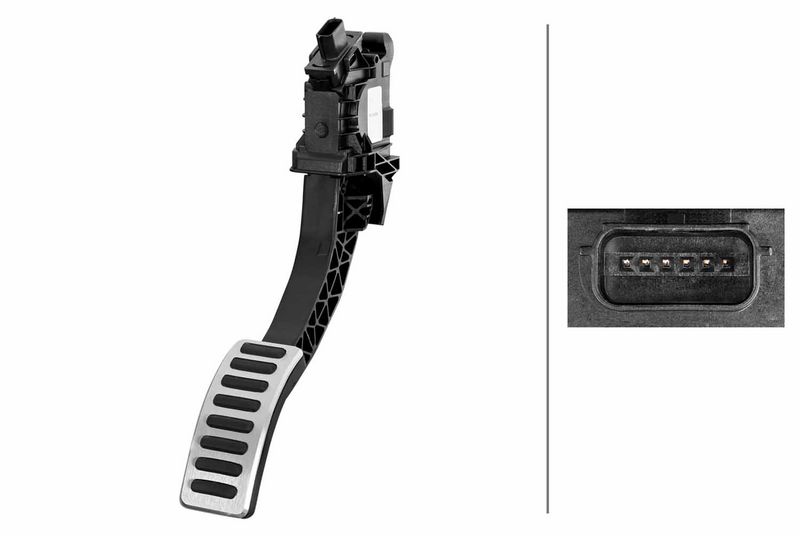 HELLA Sensor, accelerator pedal position 6PV 312 407-031