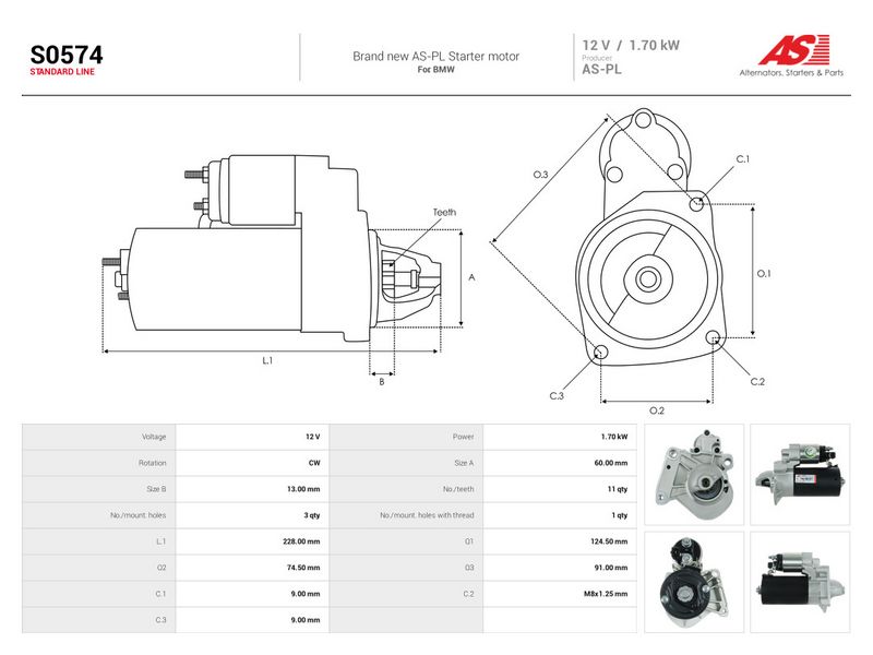 Starter, AS-PL S0574