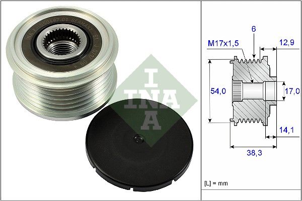 Schaeffler INA generátor szabadonfutó 535 0264 10