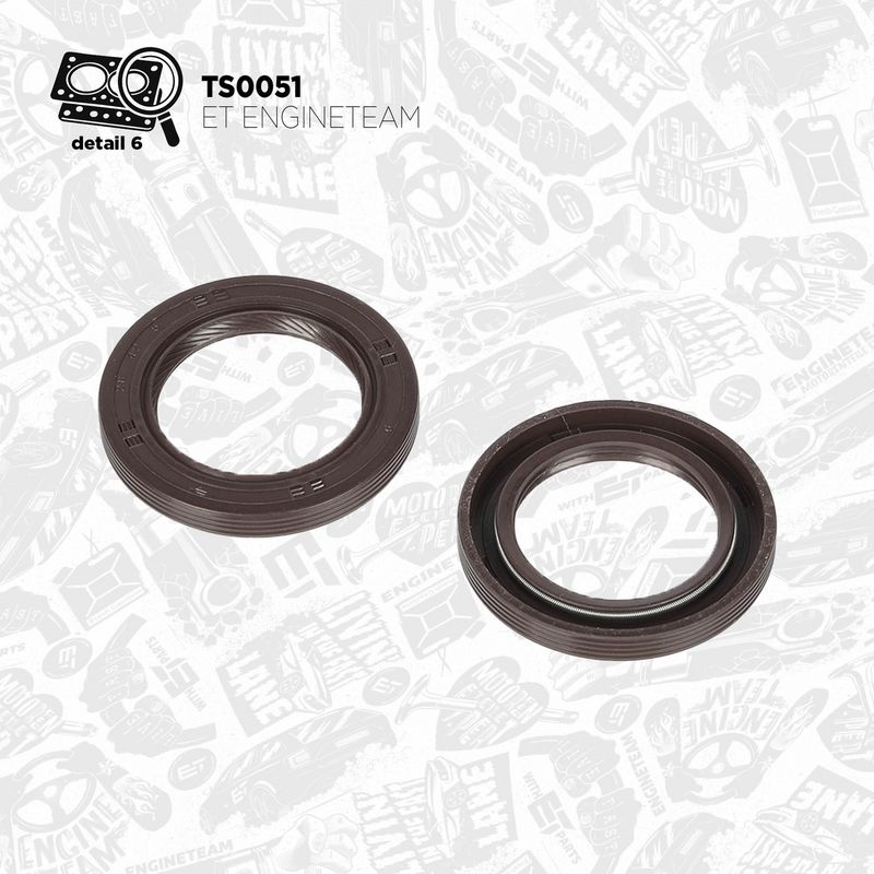 ET ENGINETEAM TS0051 Seal Kit, Cylinder Head
