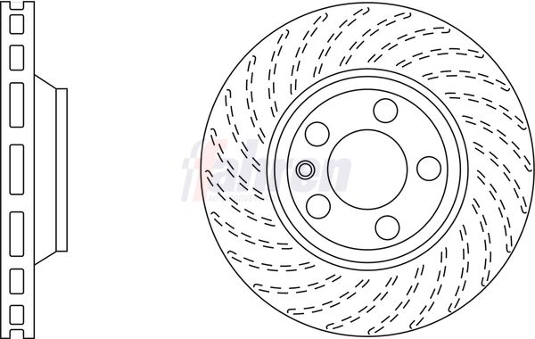 Fahren Brake Disc FBD6411