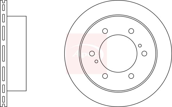 APEC Brake Disc DSK2331