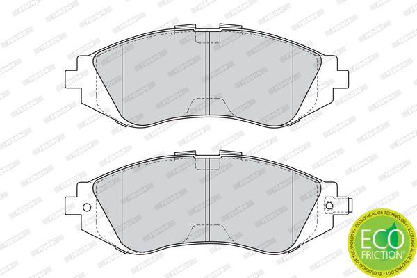 FERODO FDB1116 Brake Pad Set, disc brake