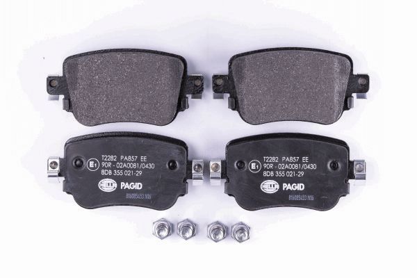 HELLA 8DB 355 021-291 Brake Pad Set, disc brake