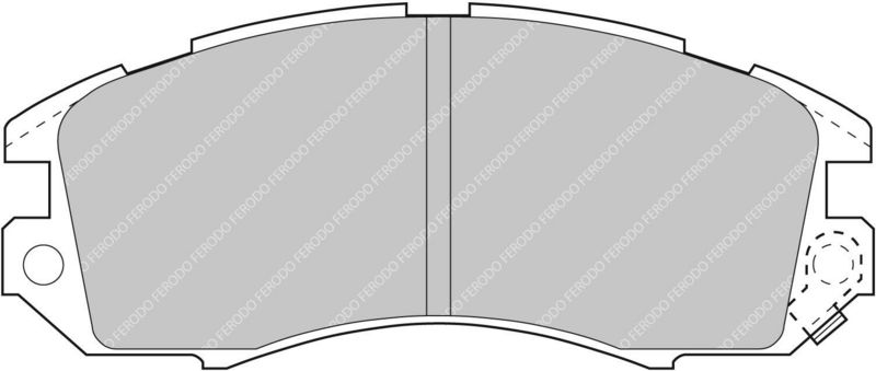 Bremsbelagsatz, Scheibenbremse