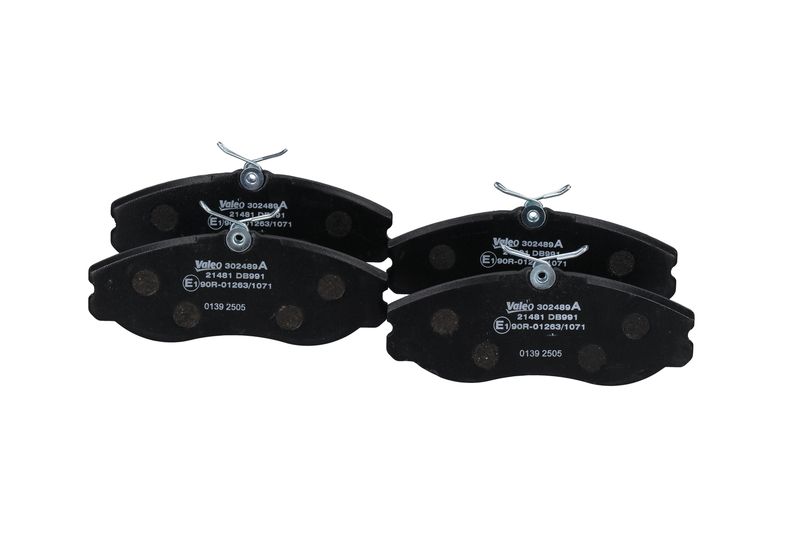 Piduriklotsi komplekt, ketaspidur, VALEO 302489A