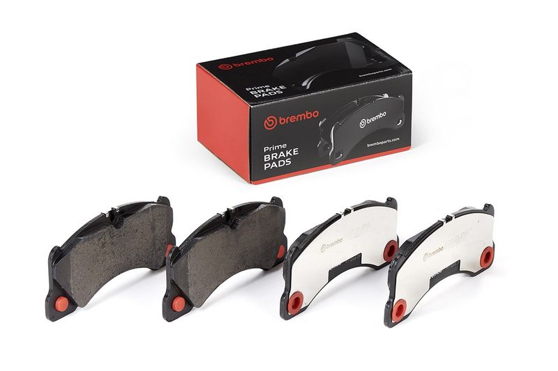 комплект спирачно феродо, дискови спирачки BREMBO
