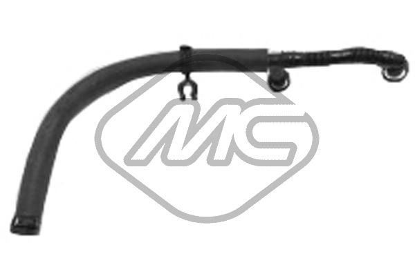 Metalcaucho 35835 - Hose, crankcase ventilation