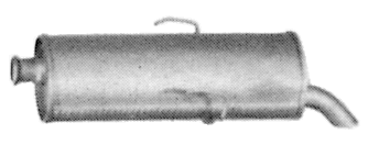 Silenciador posterior