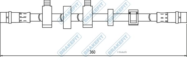 APEC Brake Hose BHO4333