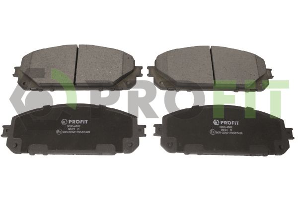 ГАЛЬМІВНІ КОЛОДКИ ДИСКОВІ PROFIT 50004882