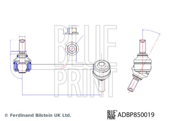 Blue Print Link/Coupling Rod, stabiliser bar ADBP850019