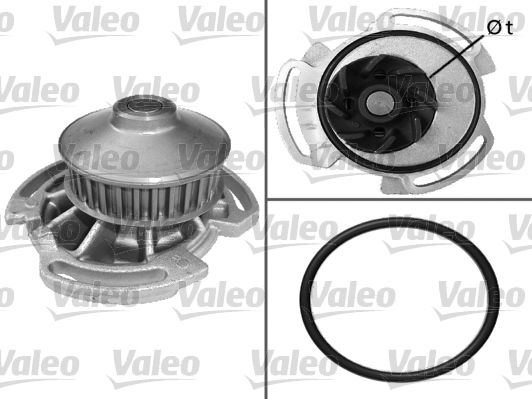 VALEO Waterpomp, motorkoeling 506282