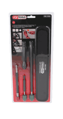 Puhastustööriistade komplekt, ventiilipesa (alumiiniumvelg), KS TOOLS 100.5100