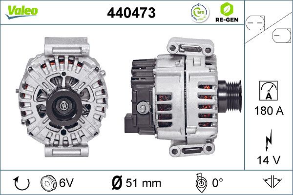 VALEO Dynamo / Alternator 440473