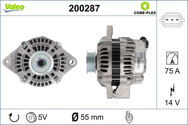 VALEO Dynamo / Alternator 200287