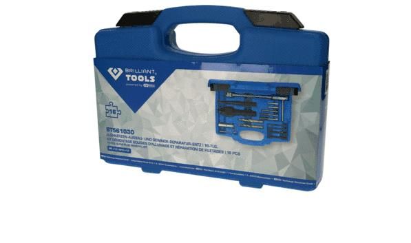 Demontaaži tööriistade komplekt, hõõgküünal, KS TOOLS BT561030