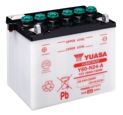 Yuasa Starter Battery Y60-N24-A