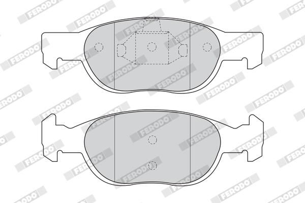 FERODO Plaquettes de frein à disque FDB1160