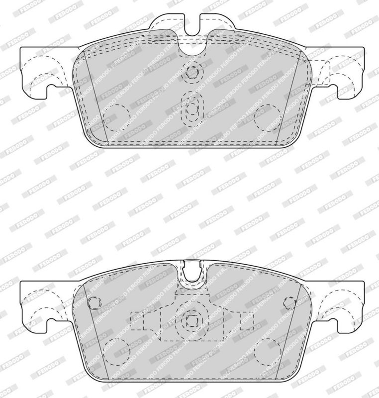 FERODO Plaquettes de frein à disque FDB4405