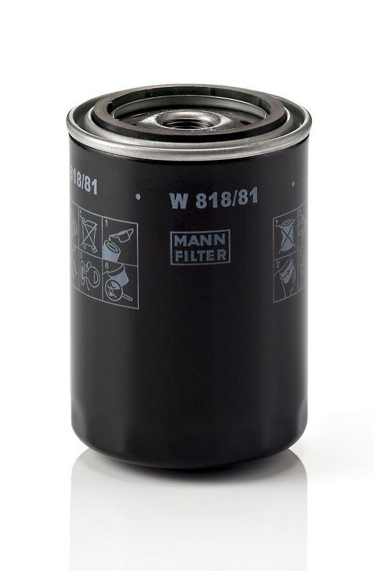 Õlifilter, MANN-FILTER W 818, 81