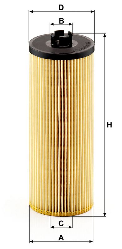 Õlifilter, MANN-FILTER HU 945, 2 x