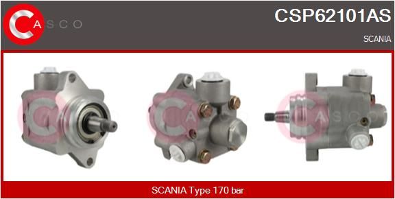 Hydraulické čerpadlo, řízení CSP62101AS