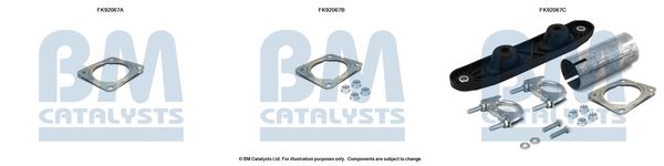 BM CATALYSTS szerelőkészlet, katalizátor FK92067