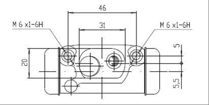 MOTAQUIP fékmunkahenger VWC767