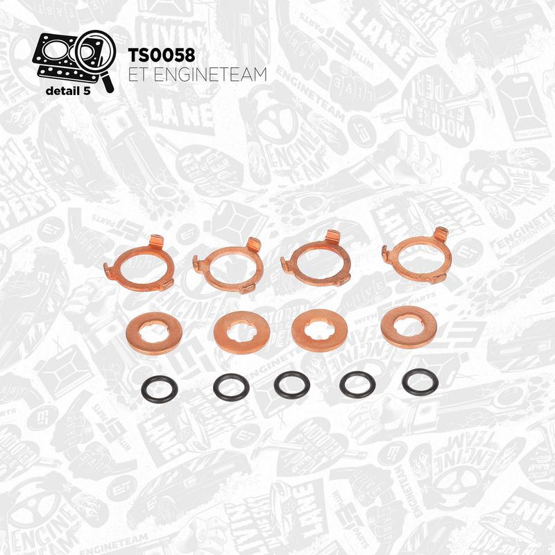 ET ENGINETEAM TS0058 Gasket Kit, cylinder head