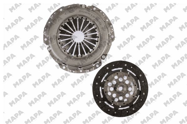DEBRIYAJ SETI RULMANSIZ FIESTA 01-08 FUSION (01-12) MAZDA II 03-> 1.4TDCI CIFT KUTLE VOLANT